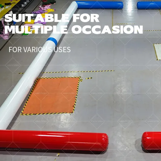 Vibrant Air-Sealed Inflatable Football Court Enclosure