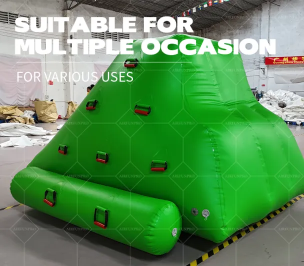 Airtight Mini Iceberg Inflatable Water Park Attraction, Suitable for Water Parks and Marine Environments