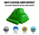 Airtight Mini Iceberg Inflatable Water Park Attraction, Suitable for Water Parks and Marine Environments