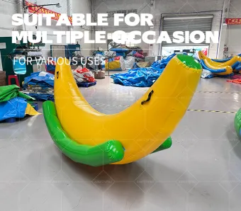 Giant 0.9mm PVC Inflatable Banana Boat: The Ultimate Water Party/Beach Resort Thrill Experience