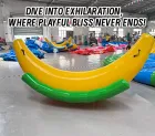 Giant 0.9mm PVC Inflatable Banana Boat: The Ultimate Water Party/Beach Resort Thrill Experience