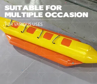Inflatable Banana Boat Water Towable Amusement Equipment
