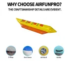 Inflatable Banana Boat Water Towable Amusement Equipment