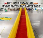 Extra-Long Inflatable Slide with Pool: A Passionate Joy Corridor for Summer Fun