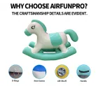 Cute Inflatable Rocking Horse: A Multi-Scenario Play Partner Brimming with Childlike Fun