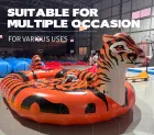 Premium & Cute Tiger-Patterned AIRFUNPRO Inflatable Float: A Summer Water Treasure Boosted by High-Temperature Technology