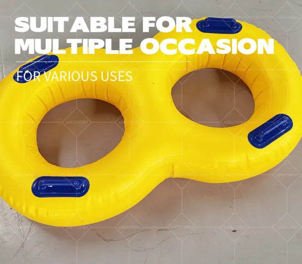 Double Sync Inflatable Swimming Ring: A Water Interactive Partner for Shared Joy