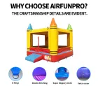 13FT Commercial Inflatable Crayon Castle Bouncer House - Kids PVC Bouncing Play House for Outdoor Party/Backyard