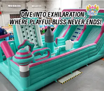 Space Adventure Inflatable Play Castle: An Immersive Fun Base for Interstellar Joy