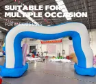 Water-Themed Inflatable Archway: Summer Event Decoration for Water Parks and Pool Parties