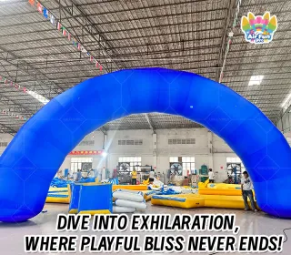 Large Commercial Inflatable Arch with Bold Visual Impact for Events & Promotions