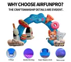 Custom Themed Inflatable Archway for Festivals and Public Events
