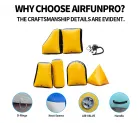 AirFunPro Giant 6 Shapes PVC Inflatable Paintball Protective CS Bunker Shooting Darts Toys