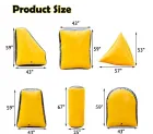 AirFunPro Giant 6 Shapes PVC Inflatable Paintball Protective CS Bunker Shooting Darts Toys