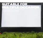 Large Inflatable Movie Screen for Outdoor Events and Cinemas