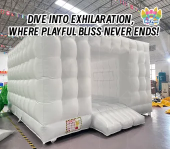 Inflatable White Cube Tent: AirFunPro High-End Inflatable Tent Portable Event Spaces