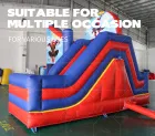 AirFunPro Outdoor Backyard Party Castle Spiderman Bouncy House Jumping Slide Inflatable PVC Tarpaulin Lightweight Cheap Bouncer