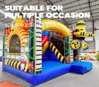 Kids Inflatable Robot Jumper Bouncer Bouncy Castle Jumping Commercial Bounce House Party Rentals AirFunPro Lightweight PVC