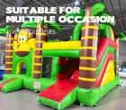 High Quality AirFunPro PVC Tarpaulin Lightweight Inflatable Bounce House Combo with Slide