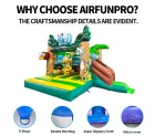 AirFunPro Commercial Inflatable Bouncer Castle PVC Tarpaulin Lightweight Bounce Club House Cheap Mini Jumpers