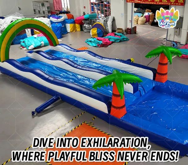 Commercial Inflatable Water Slide for Events, Parks, and Rentals | AirFunPro