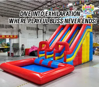 Inflatable Water Slide - Suitable for Various Occasions &ndash; Designed for Events, Rentals, and Amusement Parks