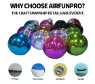 Vibrant Christmas Mirror Inflatable Ornament Balls: A Colorful Visual Focal Point for Festive Scenarios
