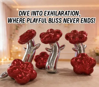 Fuchsia Dream Inflatable Art Flower: A Romantic Three-Dimensional Embellishment for Scene Atmosphere