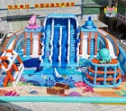 Inflatable Water Park: Floating Sea Playground & Aqua Amusement Facilities