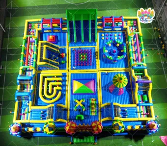 Huge Customizable Inflatable Theme Park - Multi - Zone Adventure Playground