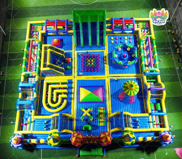 Huge Customizable Inflatable Theme Park - Multi - Zone Adventure Playground