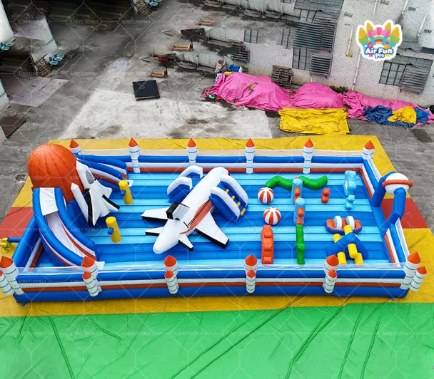 AIRFUNPRO Astronaut Adventure Inflatable Playground – Embark on a journey of fun