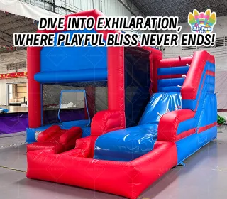 PVC Tarpaulin Lightweight Jumper Bouncer Bouncy Castle Slide Commercial Inflatable Bounce House for Party Rentals