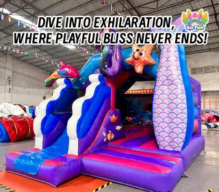 PVC Tarpaulin Outdoor Indoor Commercial Inflatable Bouncer Football Water Combo Bounce House for Kids Jumping Castle