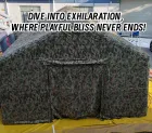 Camouflage Fully Enclosed Inflatable Emergency Tent: A High-Temperature Heat-Sealed, Fast-Inflation Outdoor Protection Space