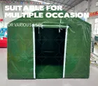 Military Green Fully Enclosed Inflatable Emergency Tent: A High-Temperature Heat-Sealed, Fast-Inflation Outdoor Protection Space