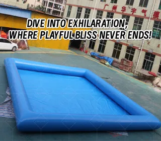 Deep Blue Inflatable Play Pool: A High-Temperature Heat-Sealed, Fast-Inflation Multi-Functional Outdoor Play Base