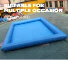 Deep Blue Inflatable Play Pool: A High-Temperature Heat-Sealed, Fast-Inflation Multi-Functional Outdoor Play Base