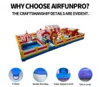High-Capacity Cartoon Animal Castle | Ideal for Events & Parks
