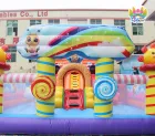 Buzz into Fun! Bee-Themed Dual Slide Inflatable Castle