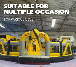 Time & Space Adventure! Futuristic Inflatable Castle Now Roaming Earth!