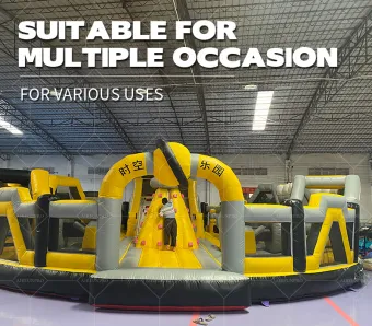 Time & Space Adventure! Futuristic Inflatable Castle Now Roaming Earth!