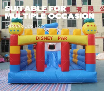 Donald Duck Inflatable Castle: Quack & Bounce in This Fun-Filled Play Zone!
