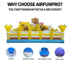 Fox & Pineapple Paradise! Slide & Bounce in This Sunny Inflatable Castle