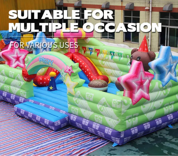 Party Themed Inflatable Castle | EN14960 Certified, Customizable