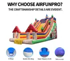 Mushroom Party Inflatable Slide: The Most Colorful Dry Slide of Summer!