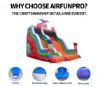 Circus Inflatable Dry Slide | Boost Venue Foot Traffic with Playful Clown Appeal
