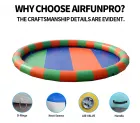 Vibrant Contrast Round Inflatable Play Pool: A High-Temperature Heat-Sealed, Fast-Inflation Beach Playground