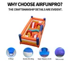 High Quality AirFunPro PVC Tarpaulin Lightweight Commercial Inflatable Bounce House Cartoon Outdoor Bouncer Child Amusement Park