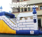 Hot Sale AirFunPro PVC Tarpaulin Inflatable Bouncy House with Slide Combo and Air Blower